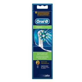 2 Pack Oral-B Cross Action Electric Toothbrush Heads