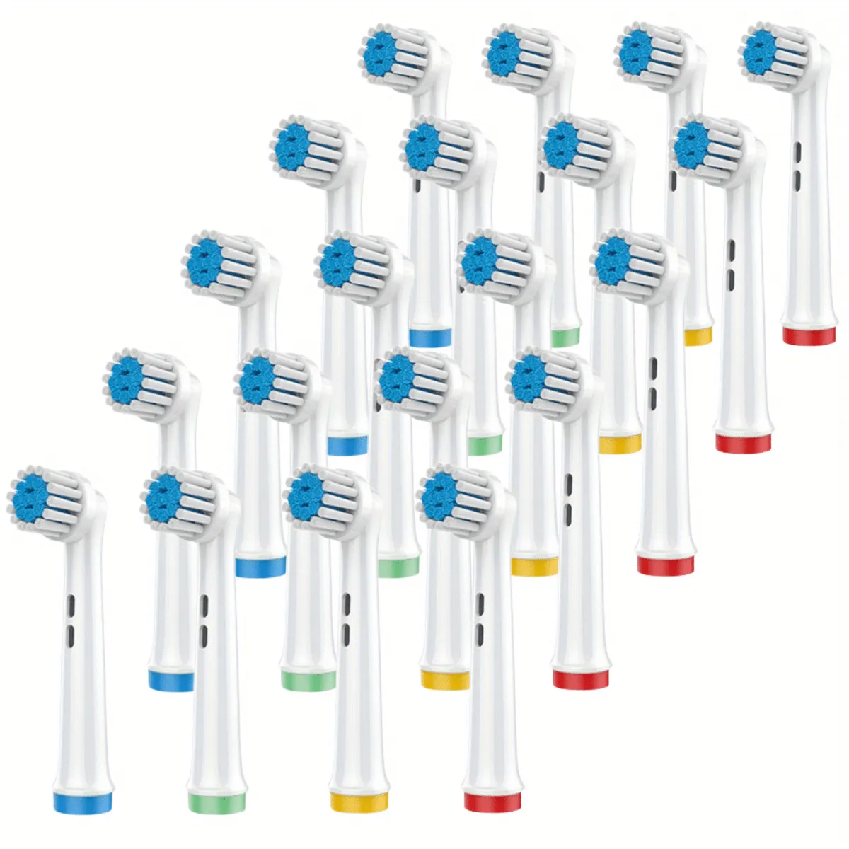 20 Pack OralB Replacement Toothbrush Heads  Compatible  Refill