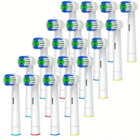 20 Pack OralB Replacement Toothbrush Heads  Compatible  Refill