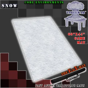 60x44" 'Snow' F.A.T. Mat