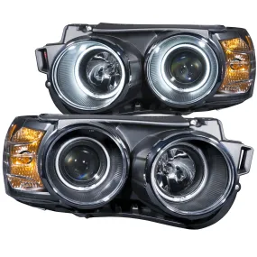 Anzo Projector Headlights Chevy Sonic Sedan/Hatchback (12-14) [w/ SMD LED Halo] Black or Chrome Housing