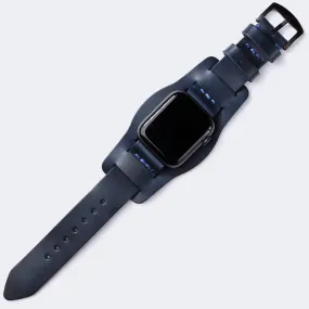 Apple Watch Minimal Bund Strap - Indigo Blue