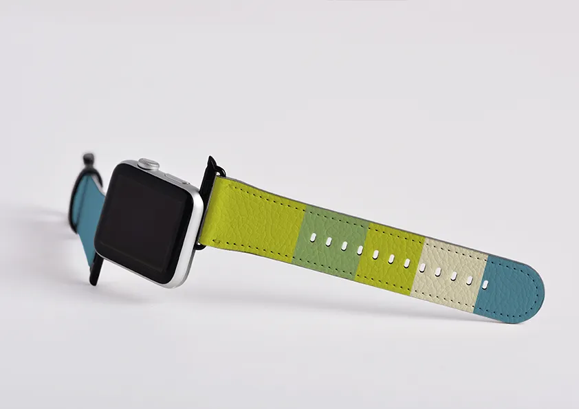 Apple Watch Strap- Jaipur Chroma Horizontal Stripe