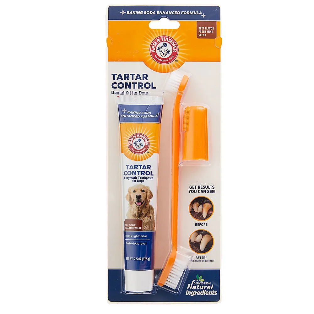 Arm & Hammer Advanced Care - Tartar Control Dental Kit - Beef (2.5oz)