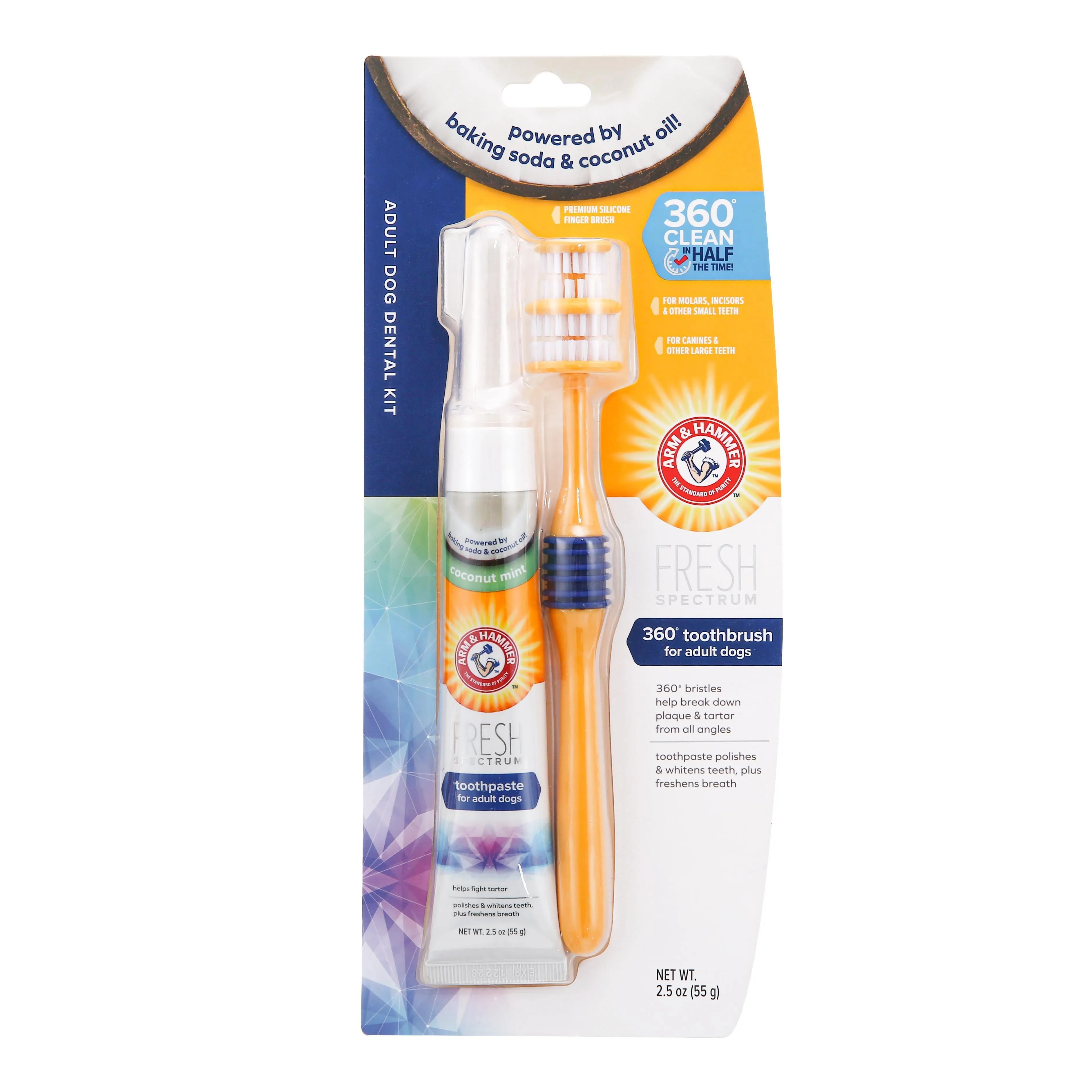 Arm & Hammer Fresh Coconut Dental Kit For Dogs