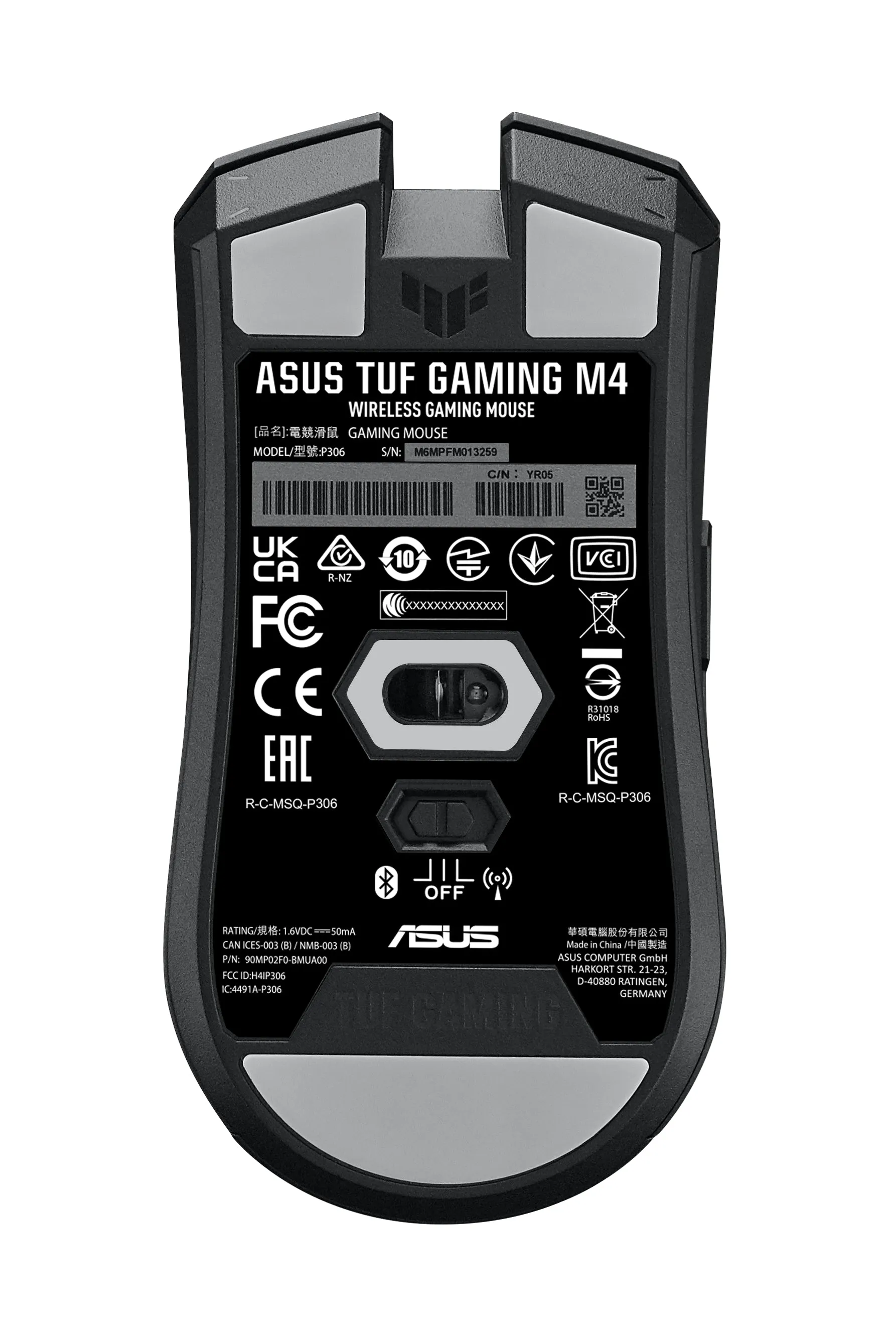 Asus Mouse Tuf Gaming M4 - Black