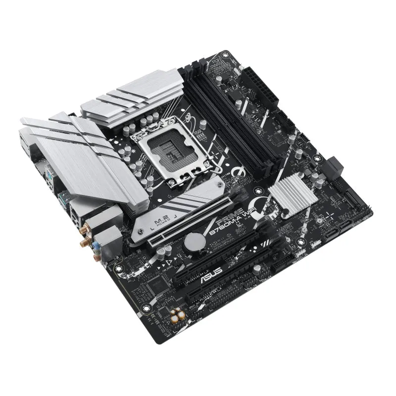 ASUS PRIME B760M-A WIFI D5 Wi-Fi 6 Micro ATX (mATX) Intel Motherboard | Intel LGA1700 Socket