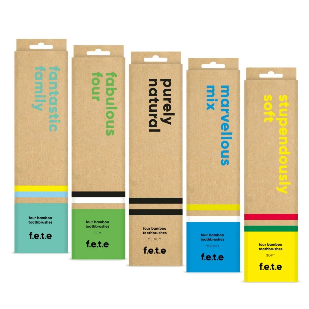 Bamboo Toothbrush Multipacks