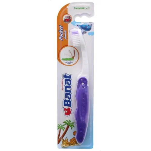 Banat Pocket Junior Soft Toothbrush 1 PC