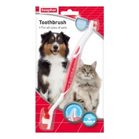 Beaphar Dual Head Toothbrush for Dog & Cats