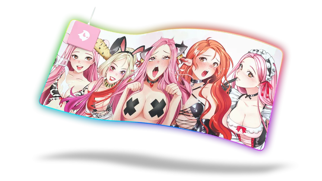 Belle Delphine P1 Baddie RGB Mousepad - XL