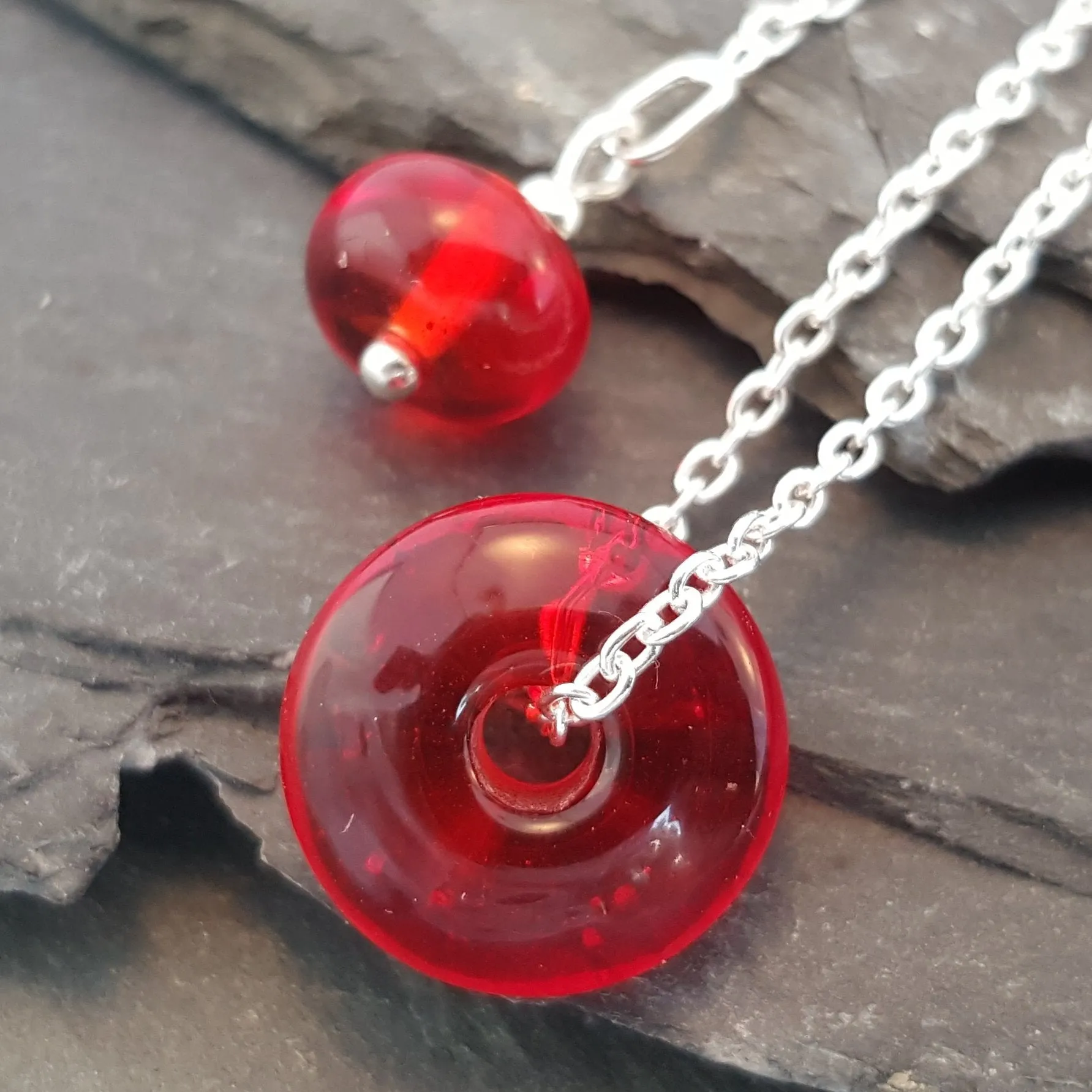 Birthstones in Glass - Verity Necklace