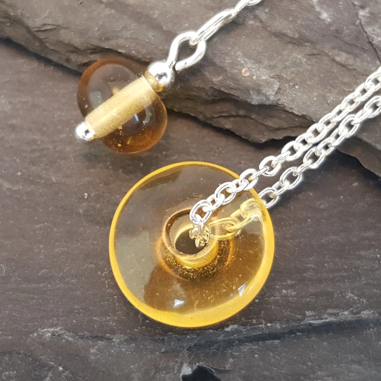 Birthstones in Glass - Verity Necklace