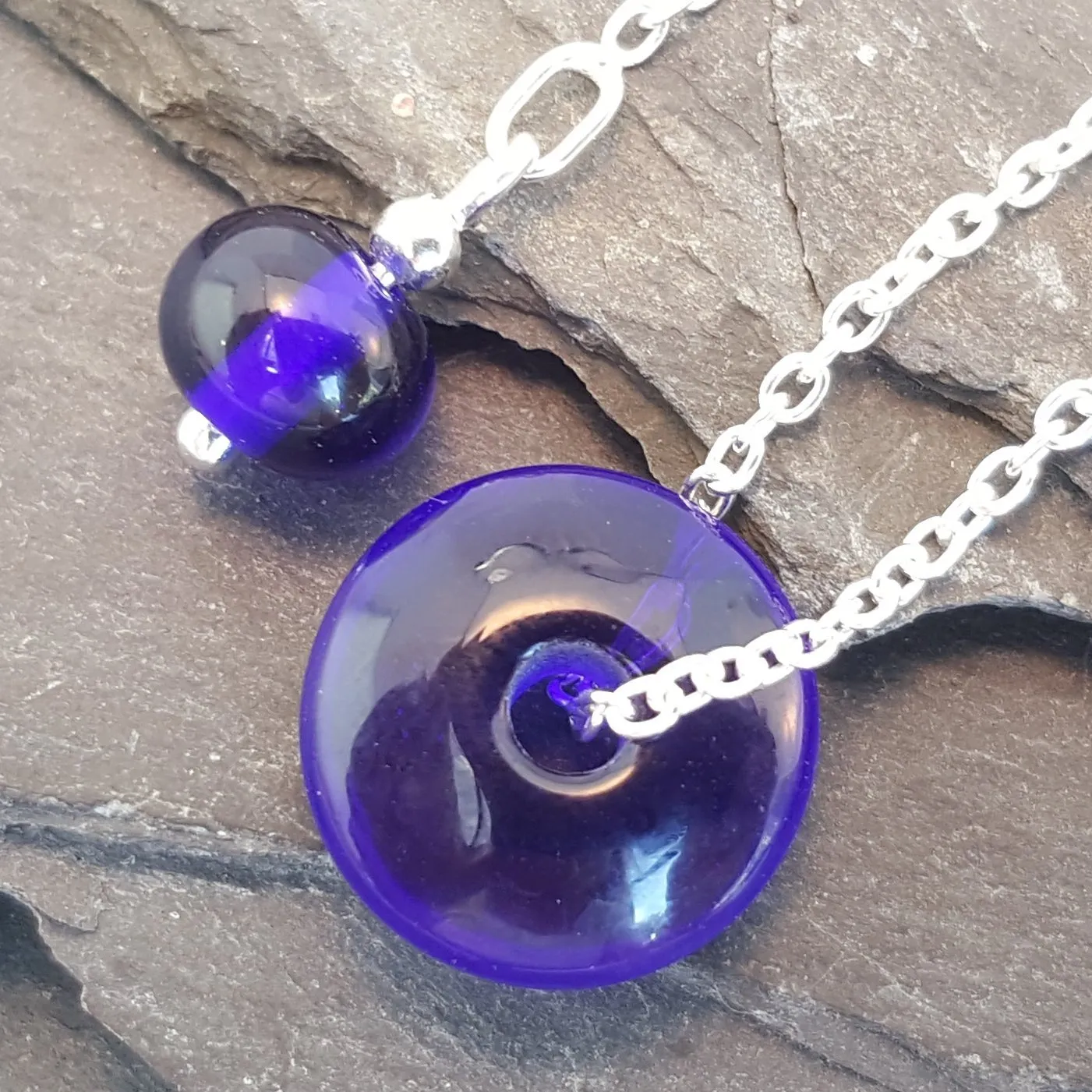 Birthstones in Glass - Verity Necklace