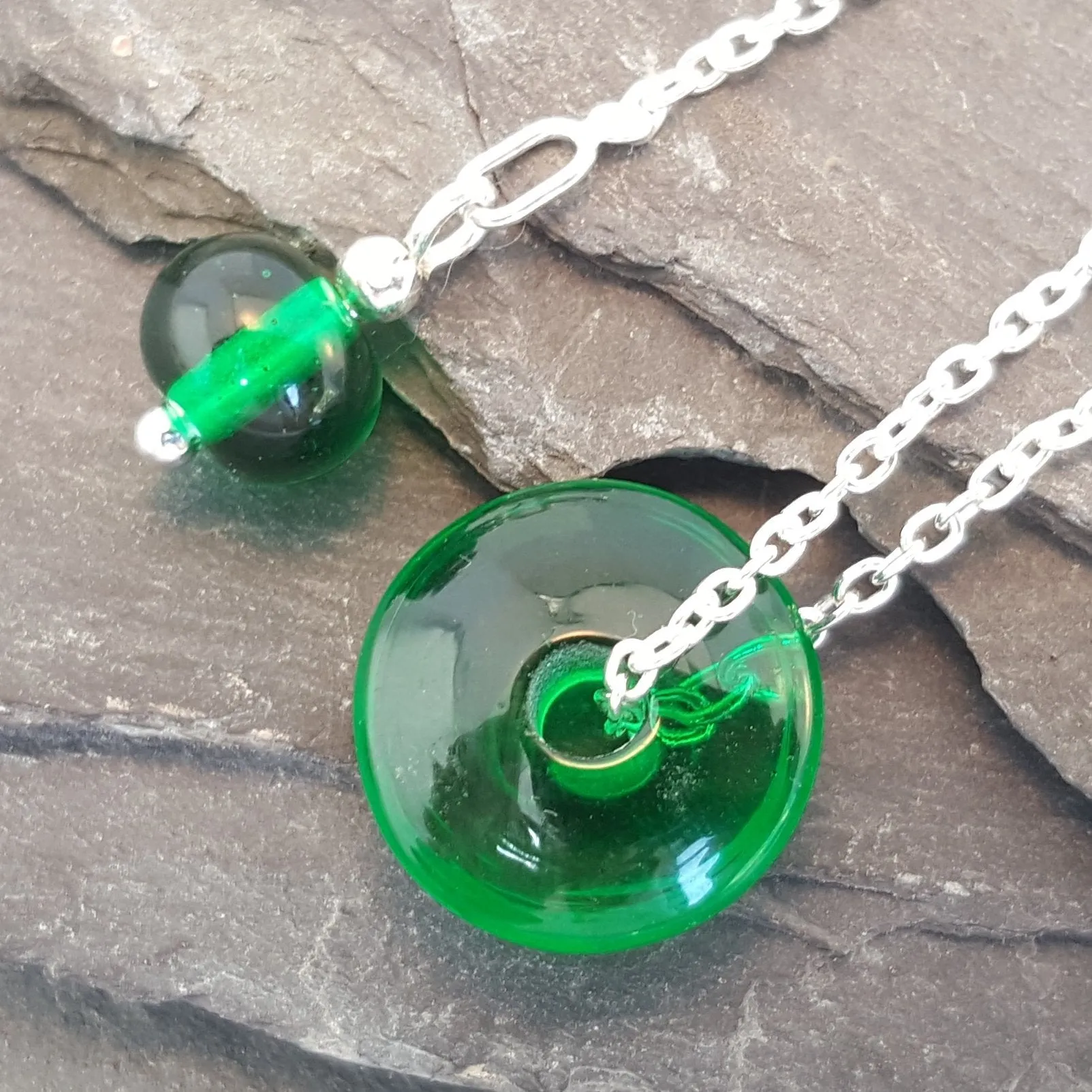 Birthstones in Glass - Verity Necklace