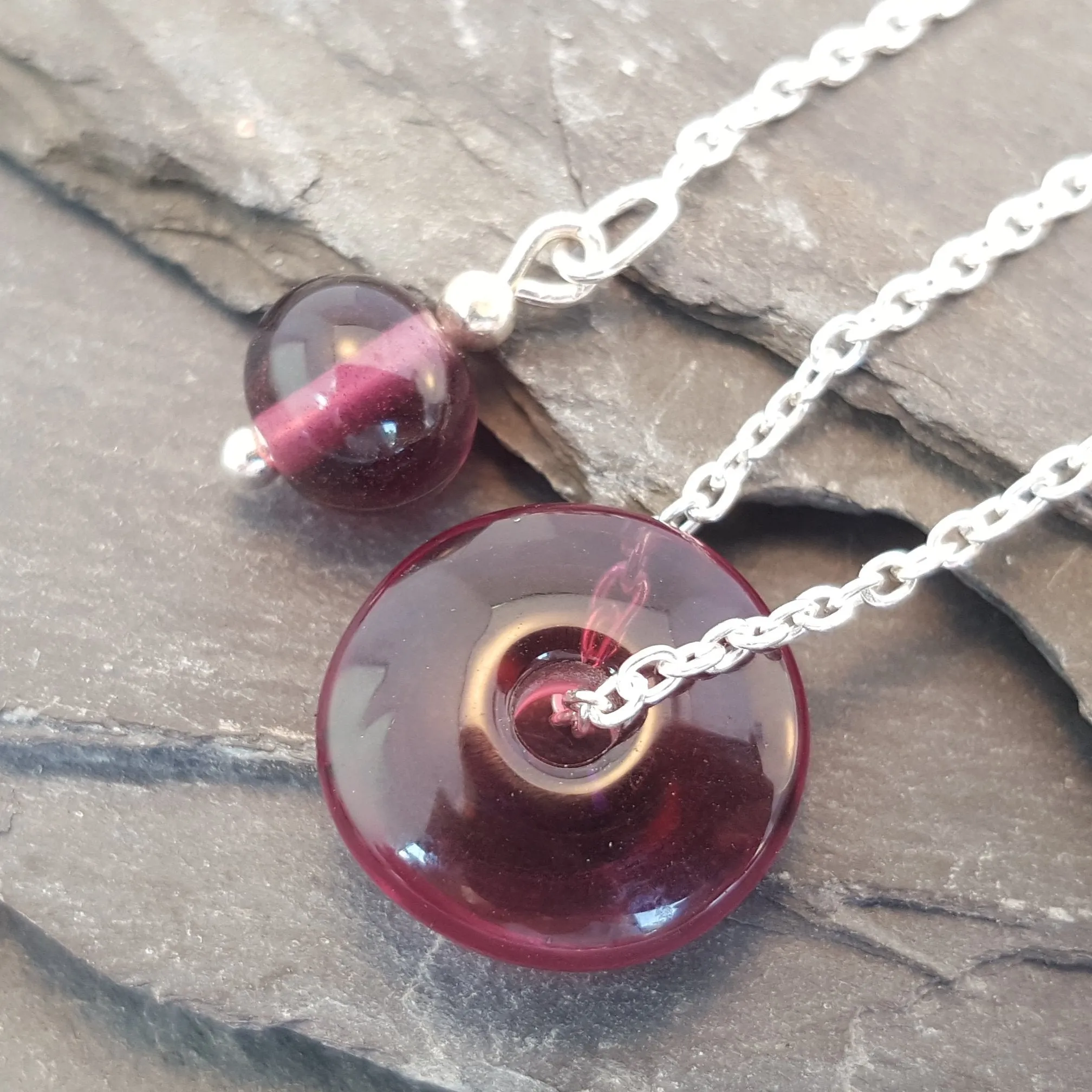 Birthstones in Glass - Verity Necklace