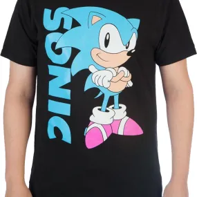 Black Sonic The Hedgehog T-Shirt