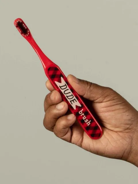 BlueQ "Dude Brush." Toothbrush