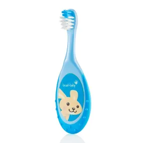 Brush-baby FlossBrush 0-3 yrs (Blue)