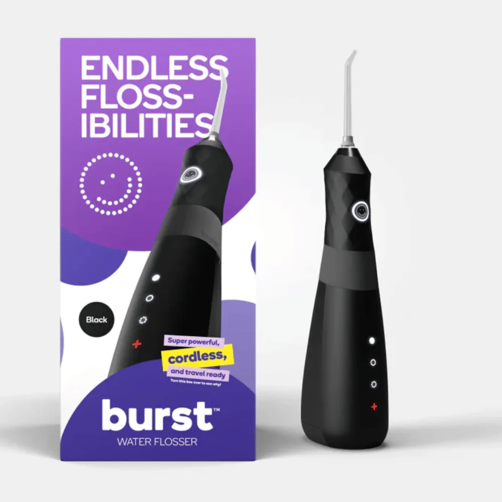 Burst Water Flosser - Black