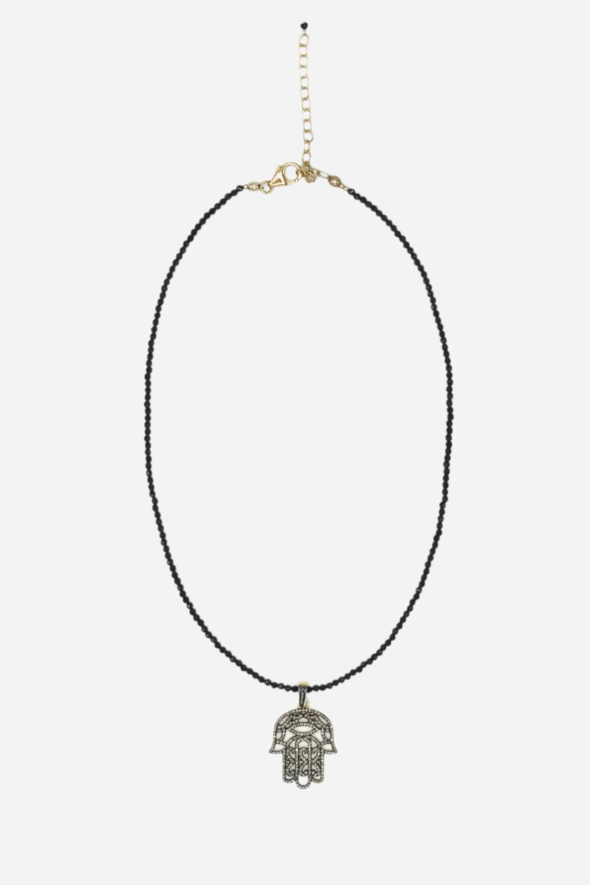 Caring Palm Diamond Necklace