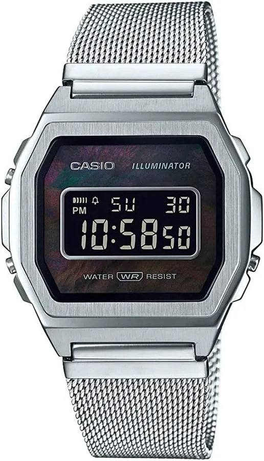 CASIO A1000M-1BEF Grey Vintage Watch