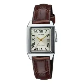 Casio Analog Brown Watch LTP-V007L-9BUDF