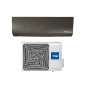 Climatizzatore Condizionatore Haier Inverter serie FLEXIS PLUS BLACK 12000 Btu AS35S2SF1FA-MB3 R-32 Wi-Fi Integrato Classe A   /A   Colore Nero