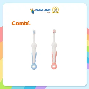 Combi Teteo Baby Toothbrush Step 4 [Blue, Pink] (18M )