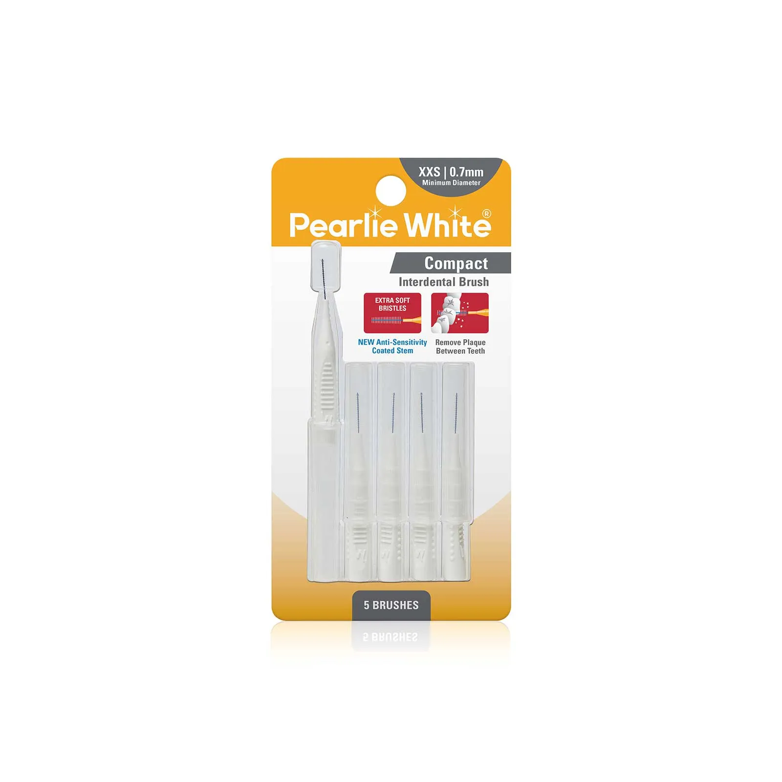 Compact Interdental Brushes - Pack of 5s