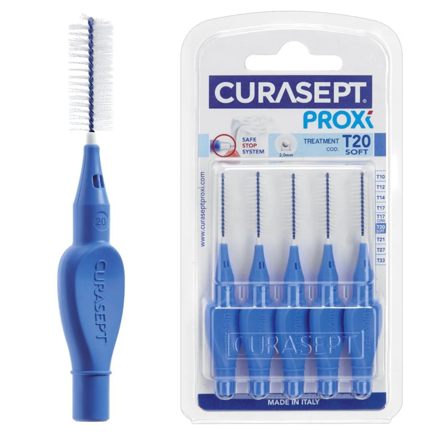 Curasept Proxi T20 Soft Blue Interdental Brush 5 PC