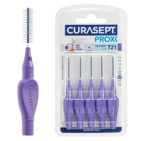 Curasept Proxi T21 Purple Interdental Brush 5 PC