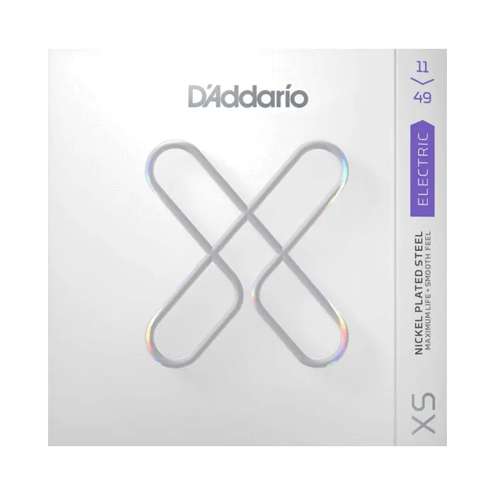 D'Addario XS Coated Nickel Plated Steel Electric Strings