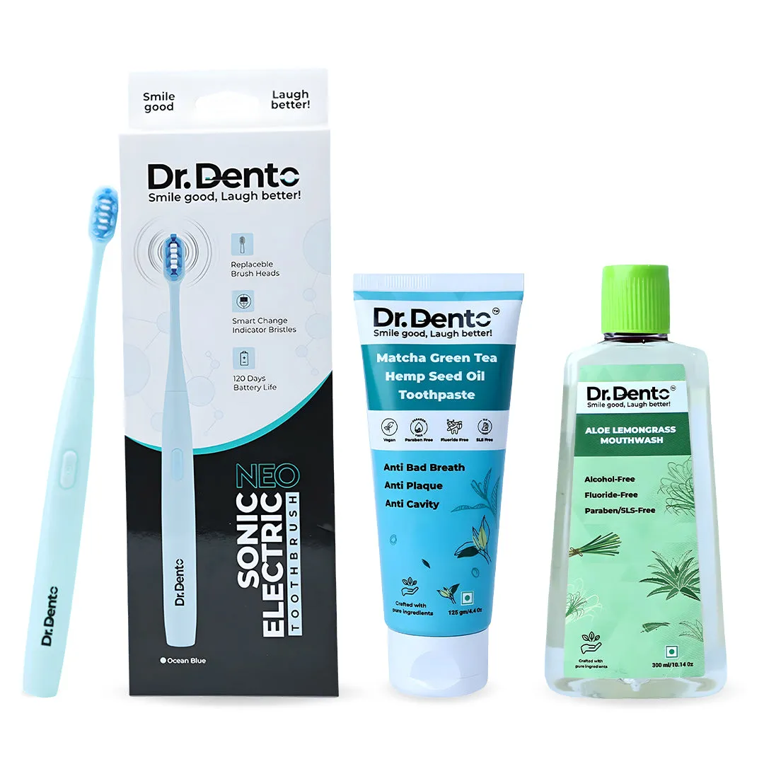 Daily Must Haves (Neo Toothbrush ,Toothpaste & Mouthwash)