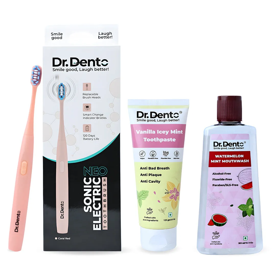 Daily Must Haves (Neo Toothbrush ,Toothpaste & Mouthwash)