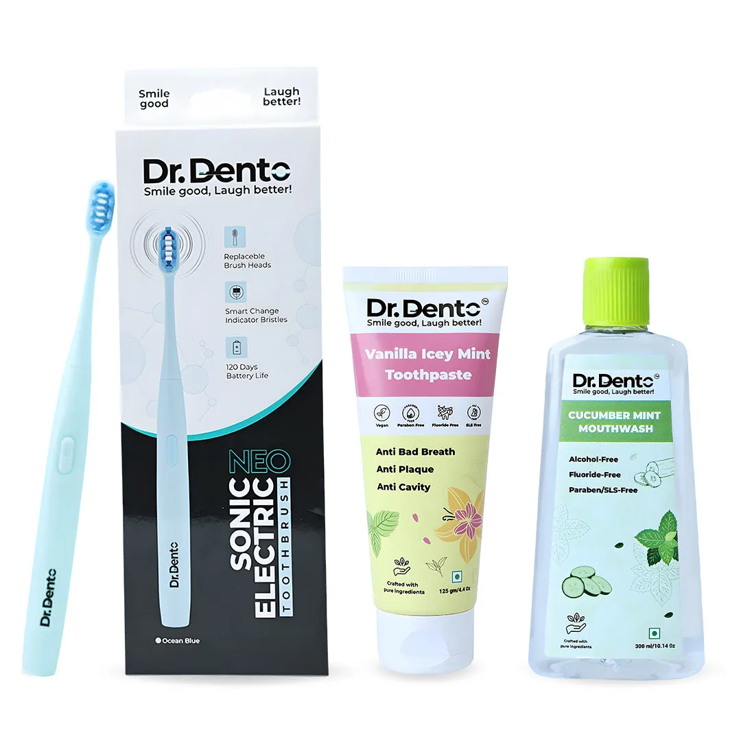 Daily Must Haves (Neo Toothbrush ,Toothpaste & Mouthwash)