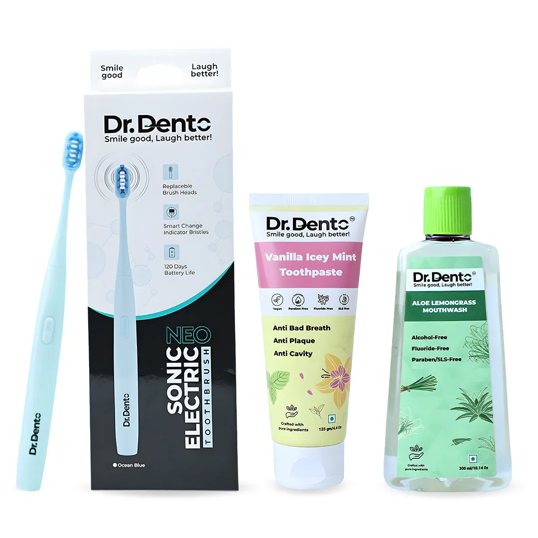 Daily Must Haves (Neo Toothbrush ,Toothpaste & Mouthwash)