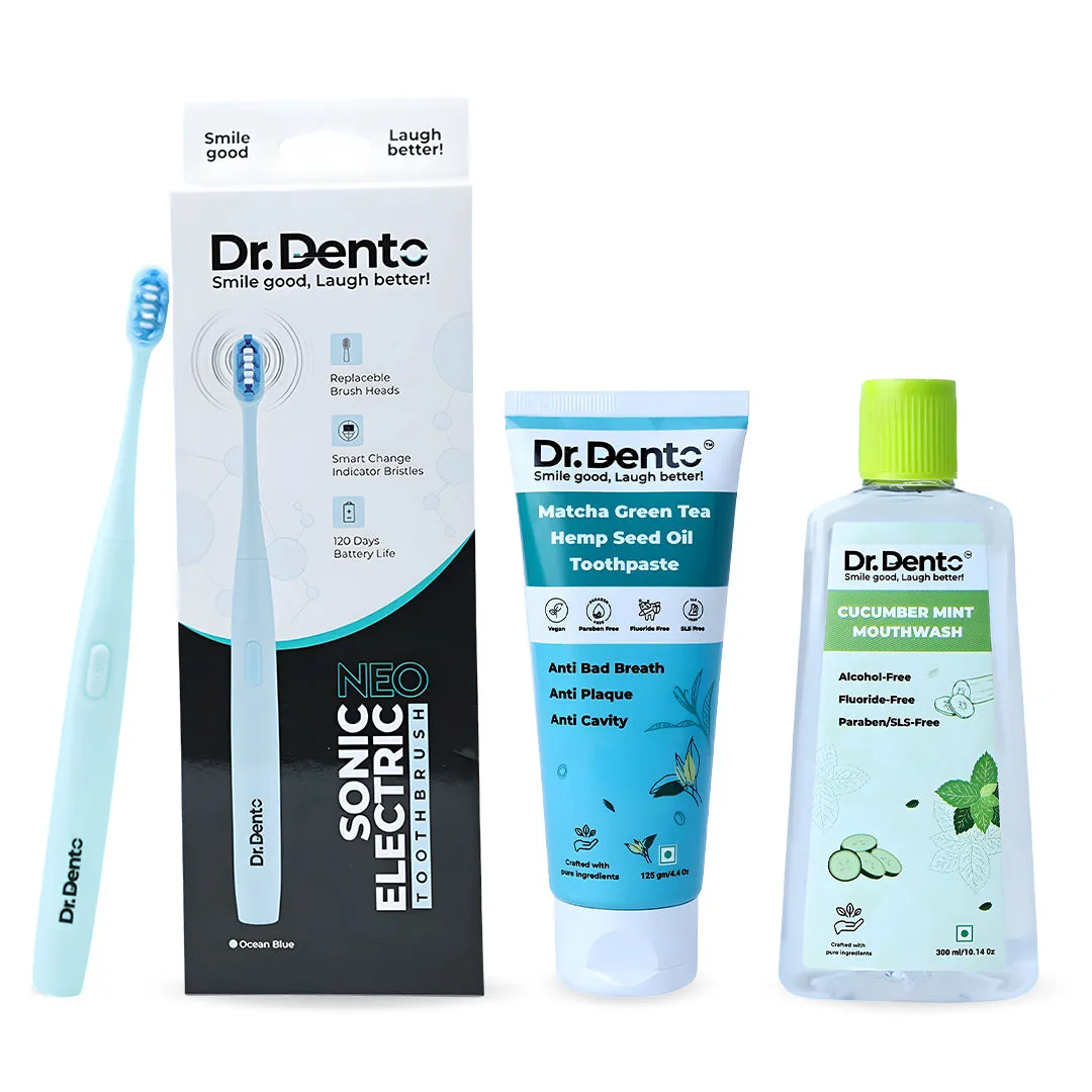 Daily Must Haves (Neo Toothbrush ,Toothpaste & Mouthwash)