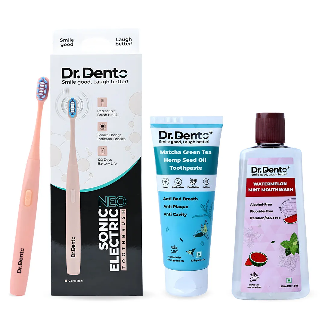 Daily Must Haves (Neo Toothbrush ,Toothpaste & Mouthwash)