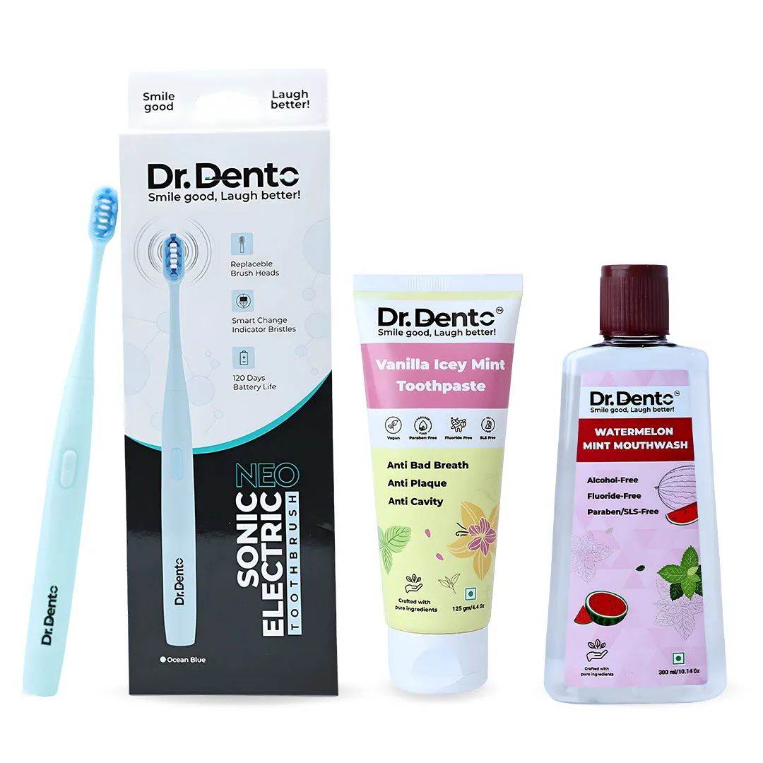 Daily Must Haves (Neo Toothbrush ,Toothpaste & Mouthwash)