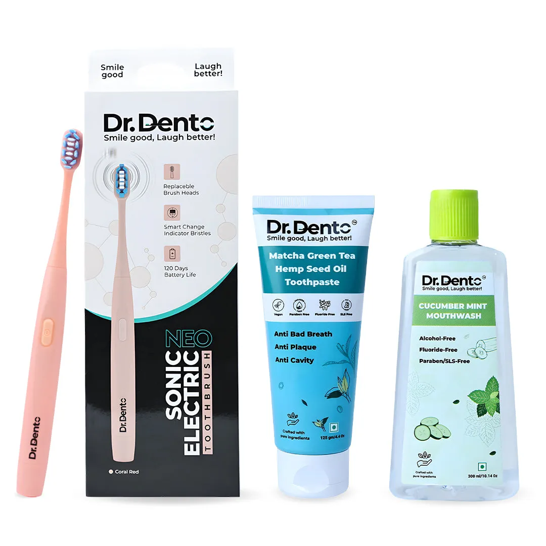 Daily Must Haves (Neo Toothbrush ,Toothpaste & Mouthwash)