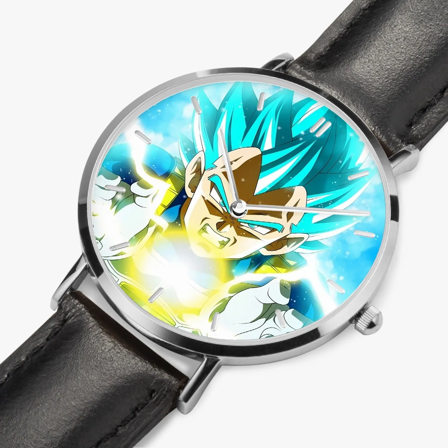 DBZ-Store Awesdome Blue Vegeta Super Saiyan God Kamehameha Watch