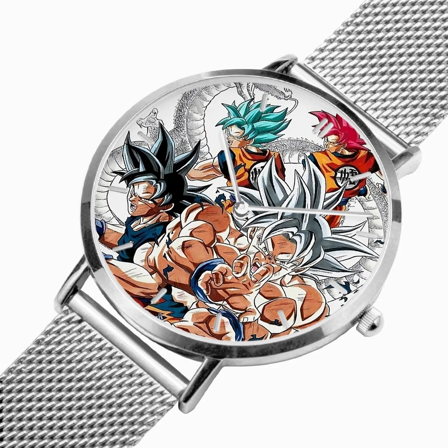 DBZ-Store DBS Goku All Super SSJ Transformations White God Blue Red Kaioken Ultra Instinct Watch