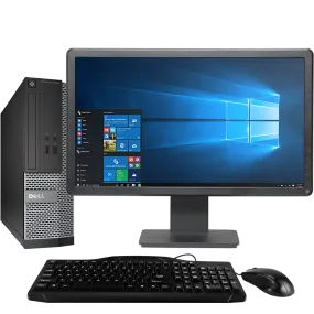 Dell OptiPlex GX3020 Intel i3, 4th Gen SFF Desktop PC with 17" Monitor