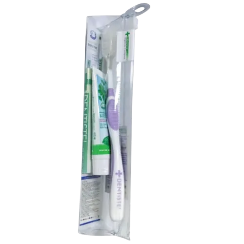 DENTISTE' Plus White Toothbrush/Paste 20g Travel Set/Pack