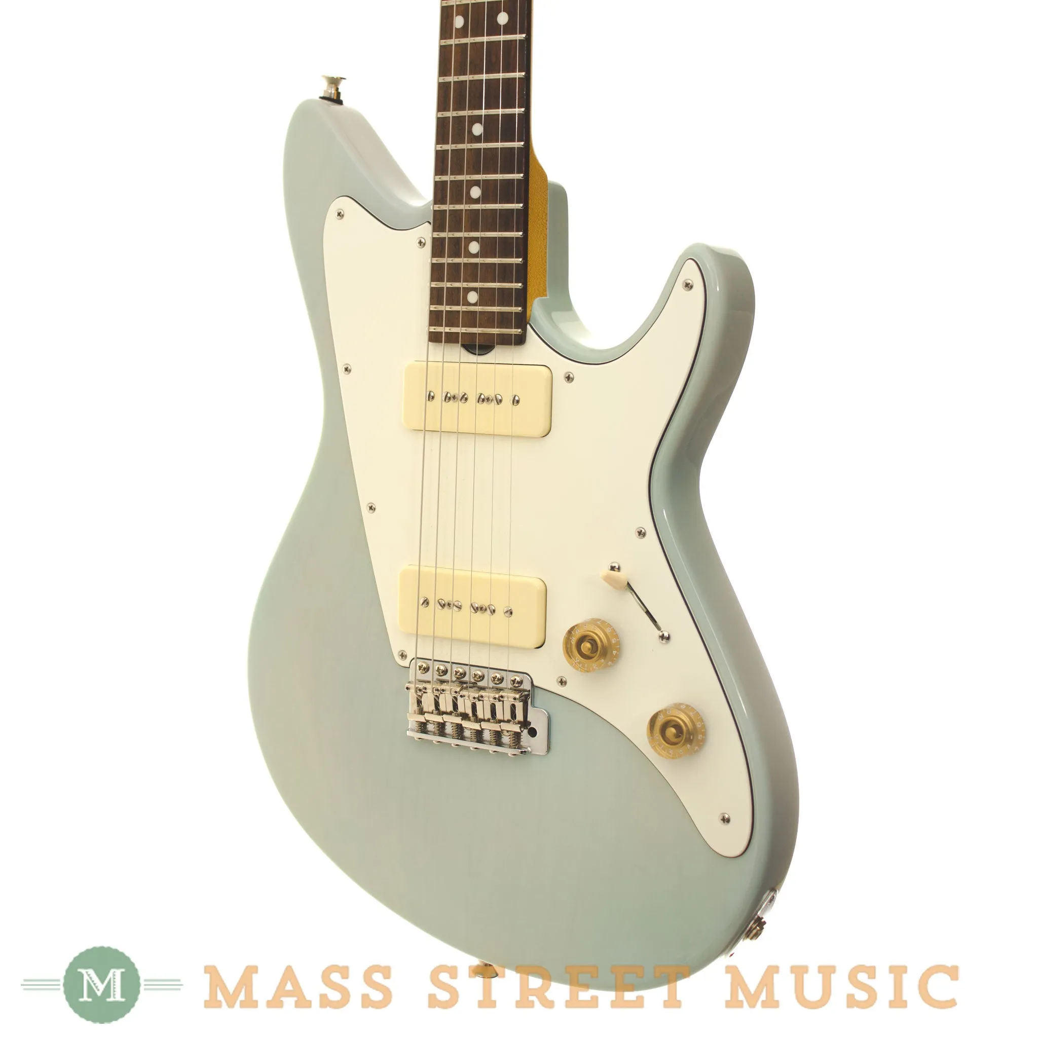 Don Grosh Electric Guitars - Used ElectraJet Custom - Mary Kay Sonic Blue