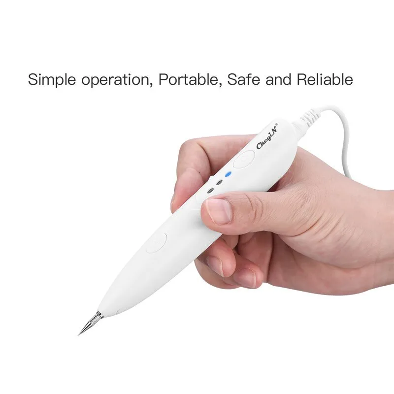 Dot Mole Pen Laser Plasma Mole Removal Dark Spot Remover Skin Care Point Pen Skin Freckle Wart Removal Tool Beauty Care