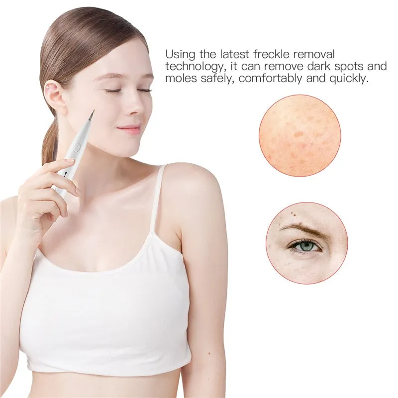 Dot Mole Pen Laser Plasma Mole Removal Dark Spot Remover Skin Care Point Pen Skin Freckle Wart Removal Tool Beauty Care