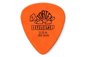 Dunlop Tortex® Standard .60mm Orange Guitar & Ukulele Pick - SINGLE PICK