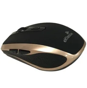 Eklasse 2.4G Wireless Optical Mouse - Black & Gold